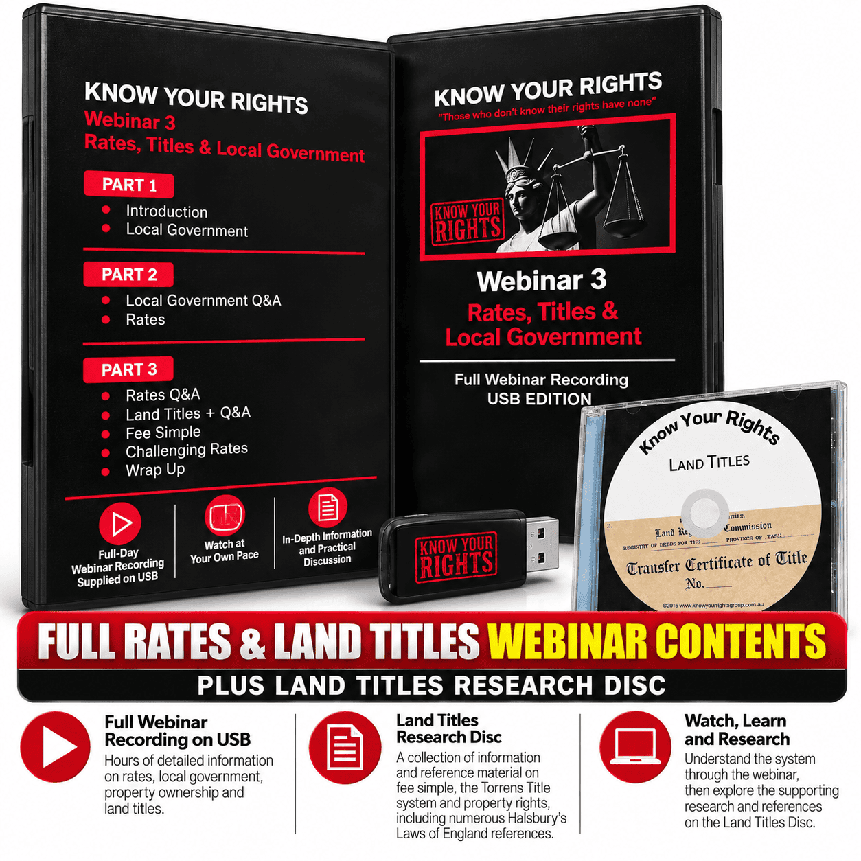 Rates Webinar & Land Titles Disc Bundle - Image 2
